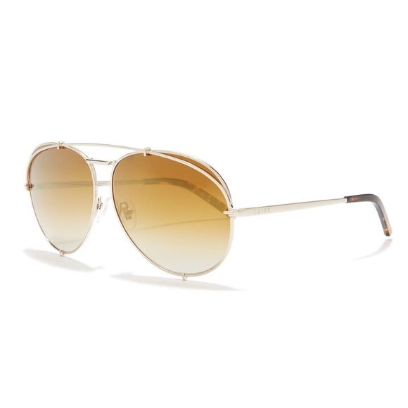 DIFF Eyewear x Khloé Koko 63mm Aviator Sunglasses - Picture 2 of 4